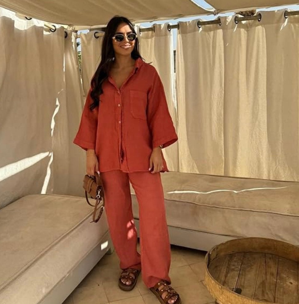 Ensemble ete, Vêtements | Femmes, Enlèvement ou Envoi, Neuf, Taille 38/40 (M), Rouge