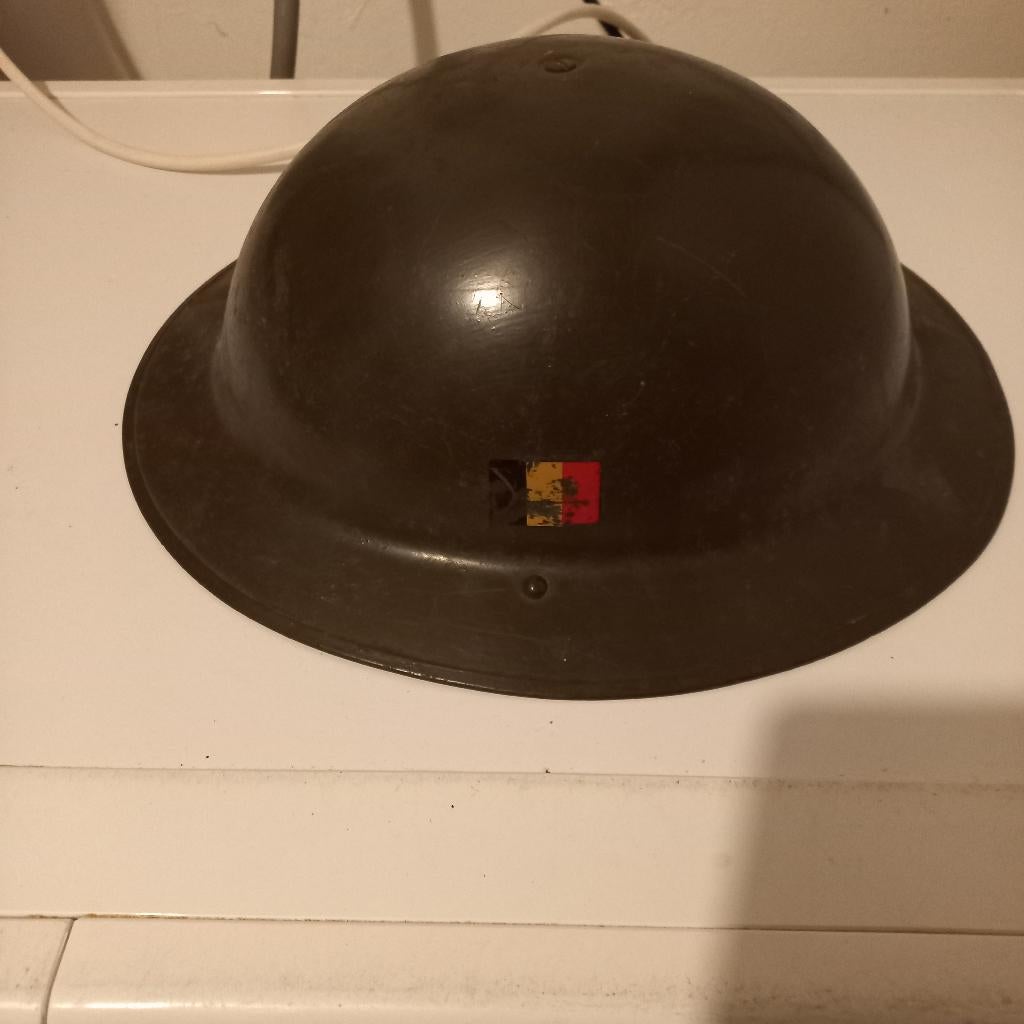 Casque Armée Belge, Collections, Enlèvement, Armée de terre, Casque ou Béret