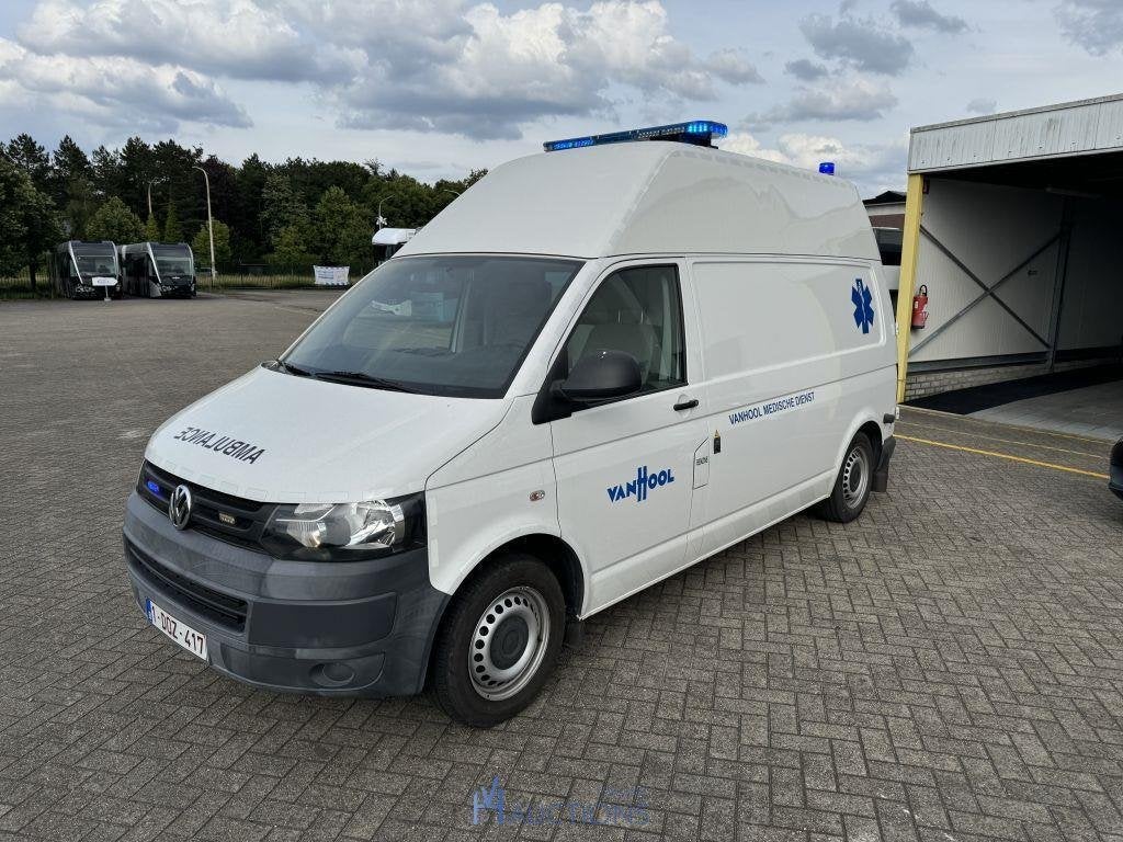 Ambulance/Ziekenwagen Volkswagen Transporter, Voorwielaandrijving, 2460 kg, 4 cilinders, 1984 cc
