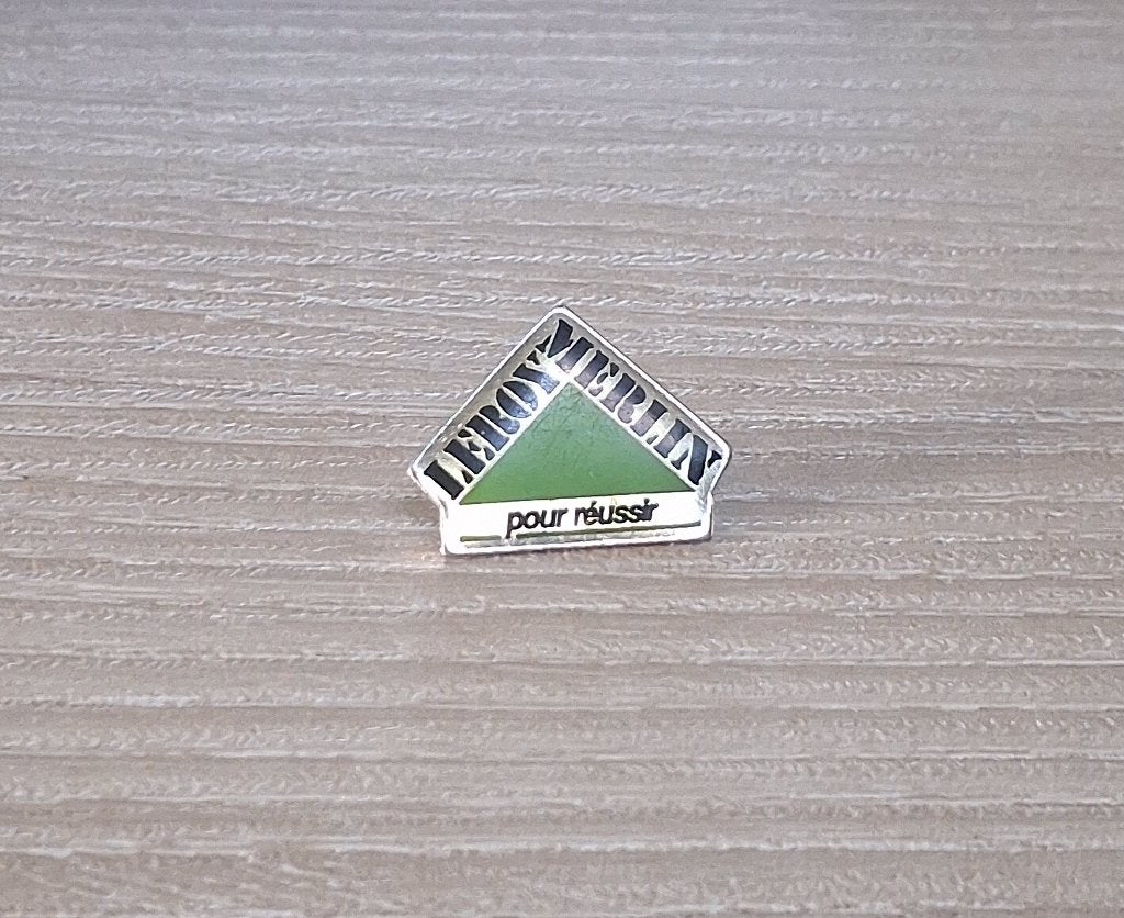 PIN - LEROY MERLIN - BRICOLAGE - DOE-HET-ZELF, Envoi, Utilisé, Autres sujets/thèmes, Insigne ou Pin's