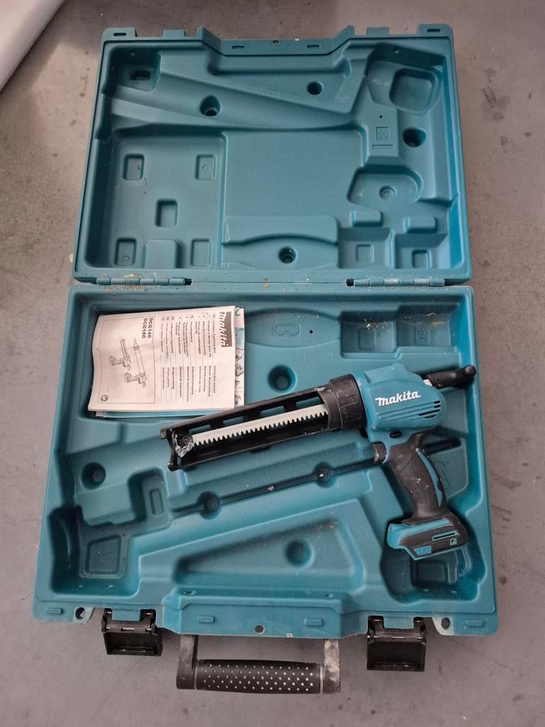 Makita kitspuit met doos DCG180Z, Ophalen, Gebruikt