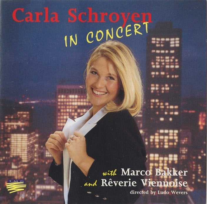 SALE--CD CARLA SCHROYEN-In concert with Marco Bakk, Verzenden