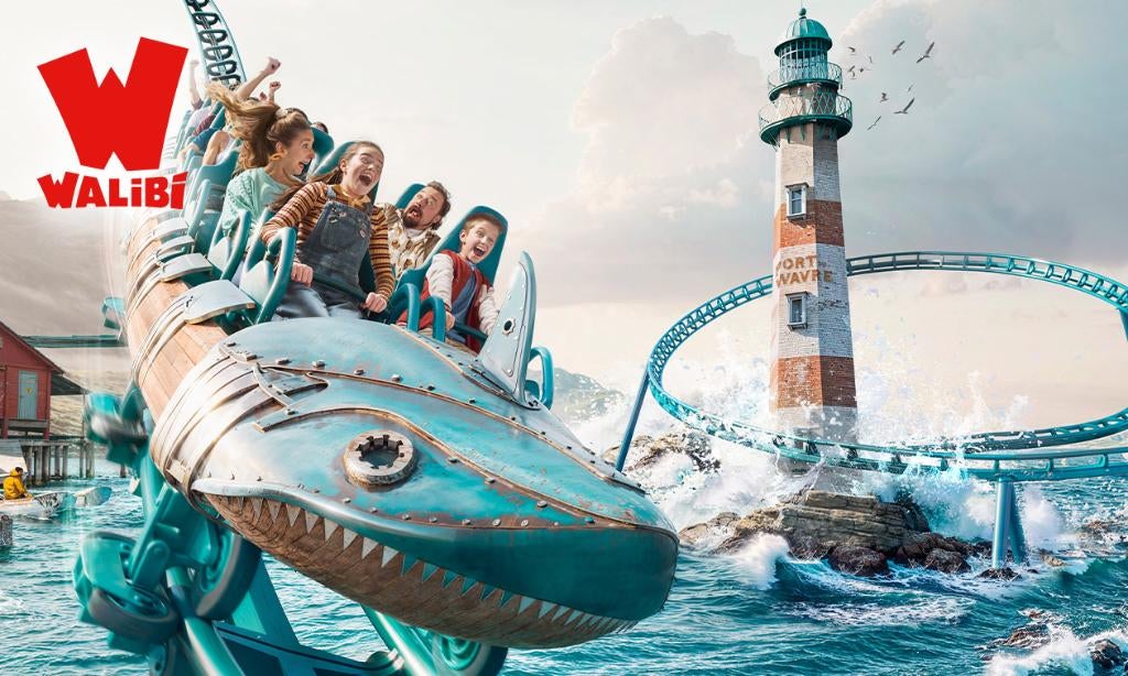 2 tickets Walibi 1 volwassen + 1 kind tot 11 jaar 58€, Tickets en Kaartjes, Twee personen, Ticket of Toegangskaart