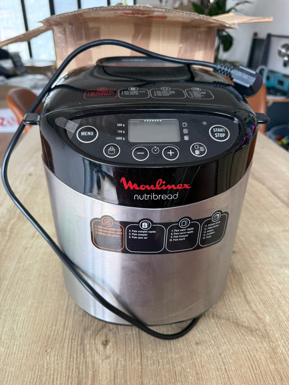 Moulinex nutribread / broodbak machine, Ophalen, Zo goed als nieuw