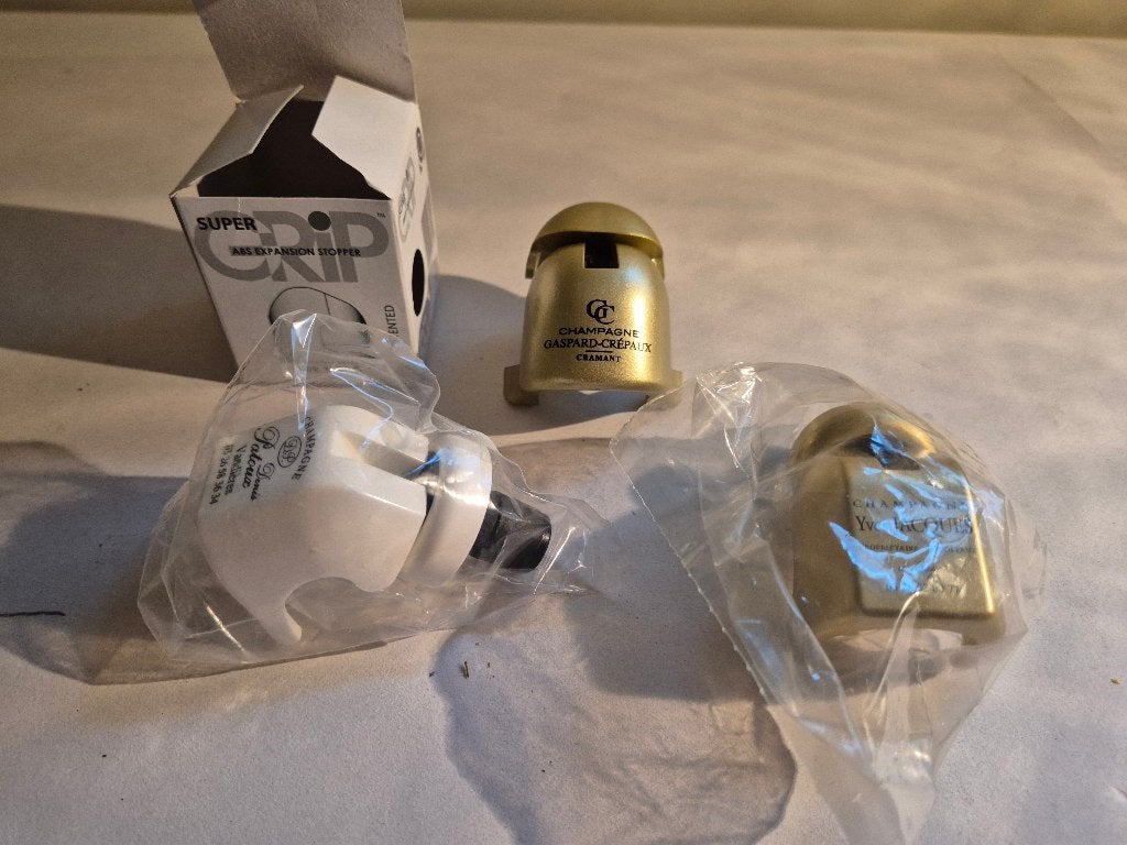 3 champagne stoppen, Ophalen of Verzenden, Champagne