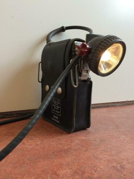Hoofdlamp Kopfleuchte CEAG Typ HLE 7 L ex voor expedities, Verzamelen
