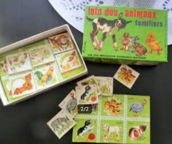 Jeu loto des animaux familiers Fernand Nathan, Enlèvement ou Envoi, Utilisé, Découverte