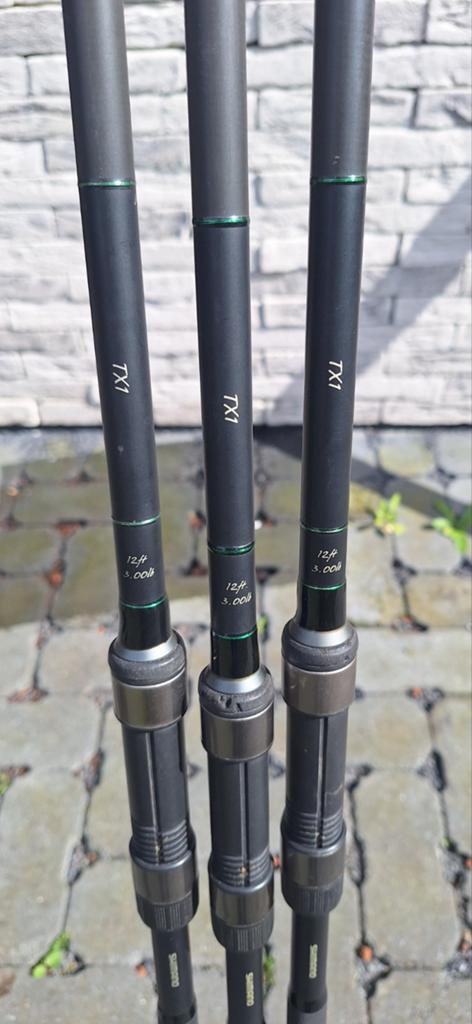 Shimano TX1 3.00 lb 12ft, Watersport en Boten, Hengelsport | Karpervissen, Ophalen, Zo goed als nieuw, Werphengel