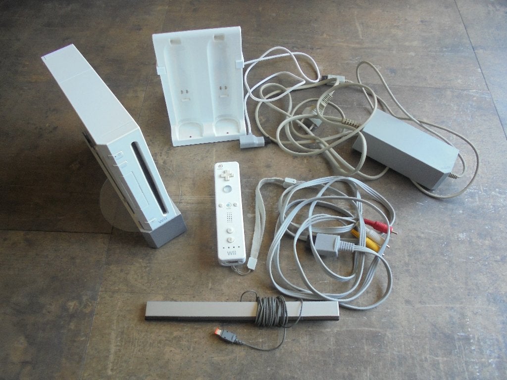Nintendo Wii spelconsole (zie foto's), Games en Spelcomputers, Ophalen of Verzenden, Gebruikt, Met 1 controller