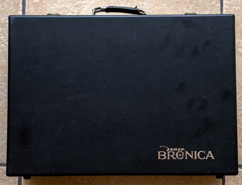 Bronica camera koffer, Ophalen of Verzenden, Gebruikt, Spiegelreflex, Overige Merken