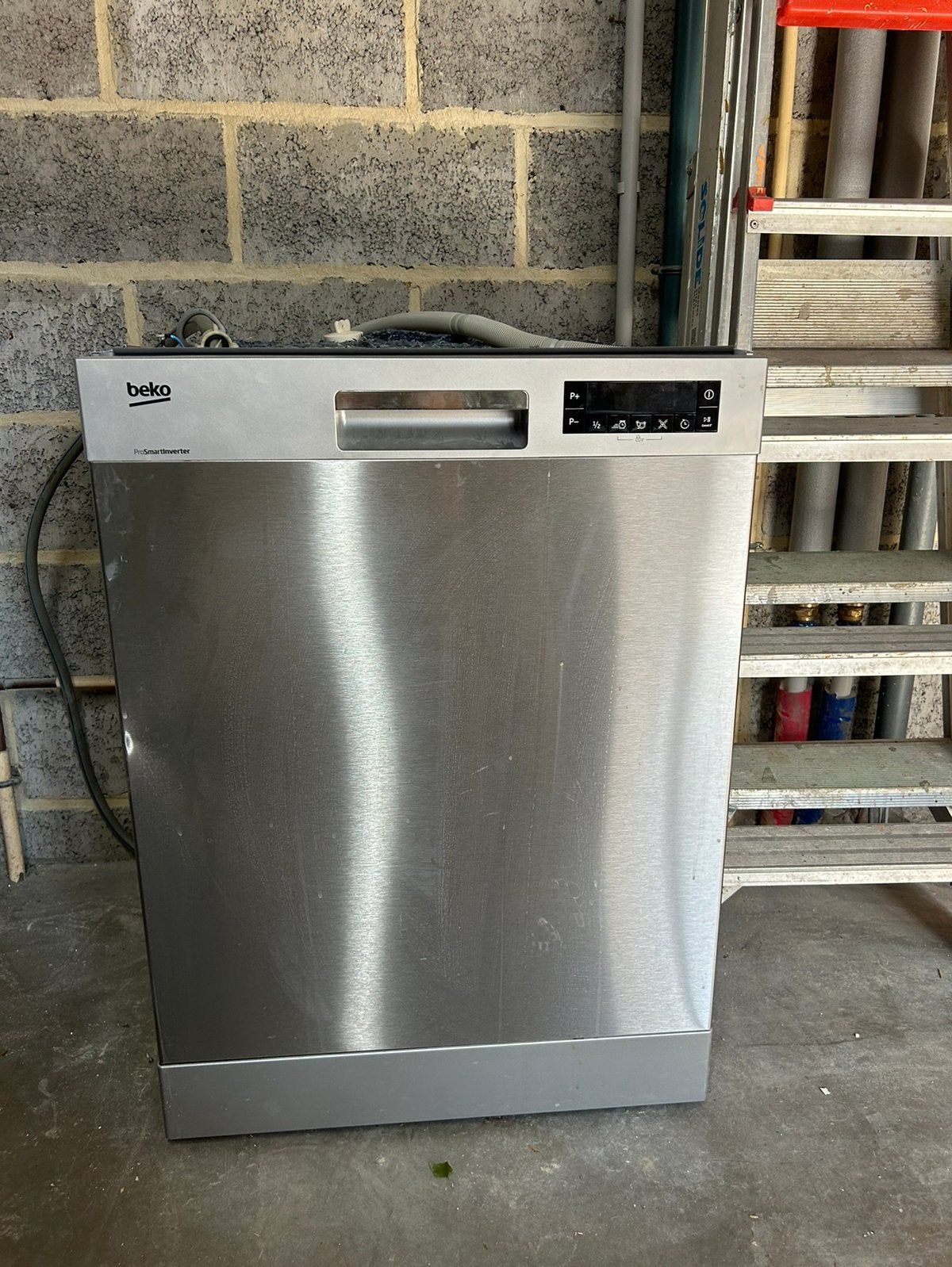 Lave-vaisselle Beko DFN26220X2 inox, Electroménager, Programme éco, Comme neuf, Enlèvement, 45 à 60 cm