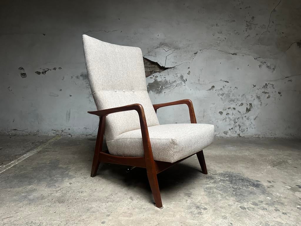 Vintage fauteuil – Adolf Relling & Torbjørn Bekken, 75 à 100 cm, Comme neuf, Enlèvement, Tissus