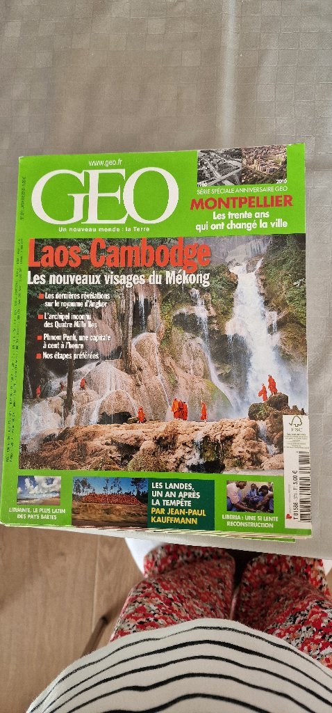 Magazines Geo 2010, Enlèvement, Utilisé, Autres types