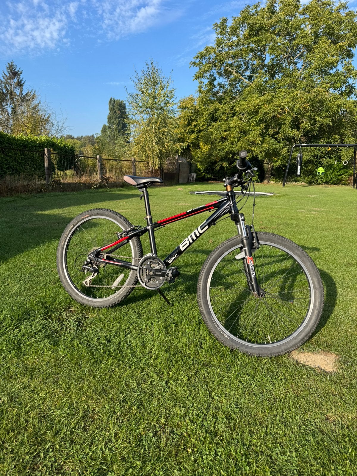 Bmc MTB 24 inch, Fietsen en Brommers, Ophalen, Velgrem, Versnellingen, Gebruikt
