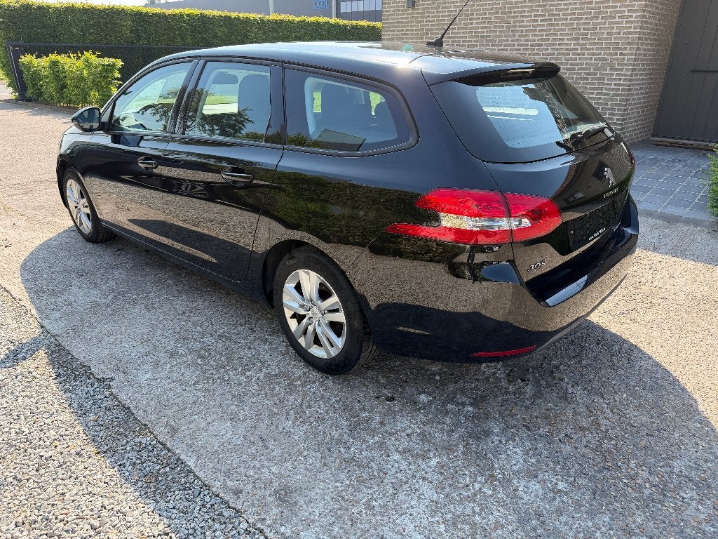 Peugeot 308 Break, Stof, 109 g/km, Zwart, 5 deurs