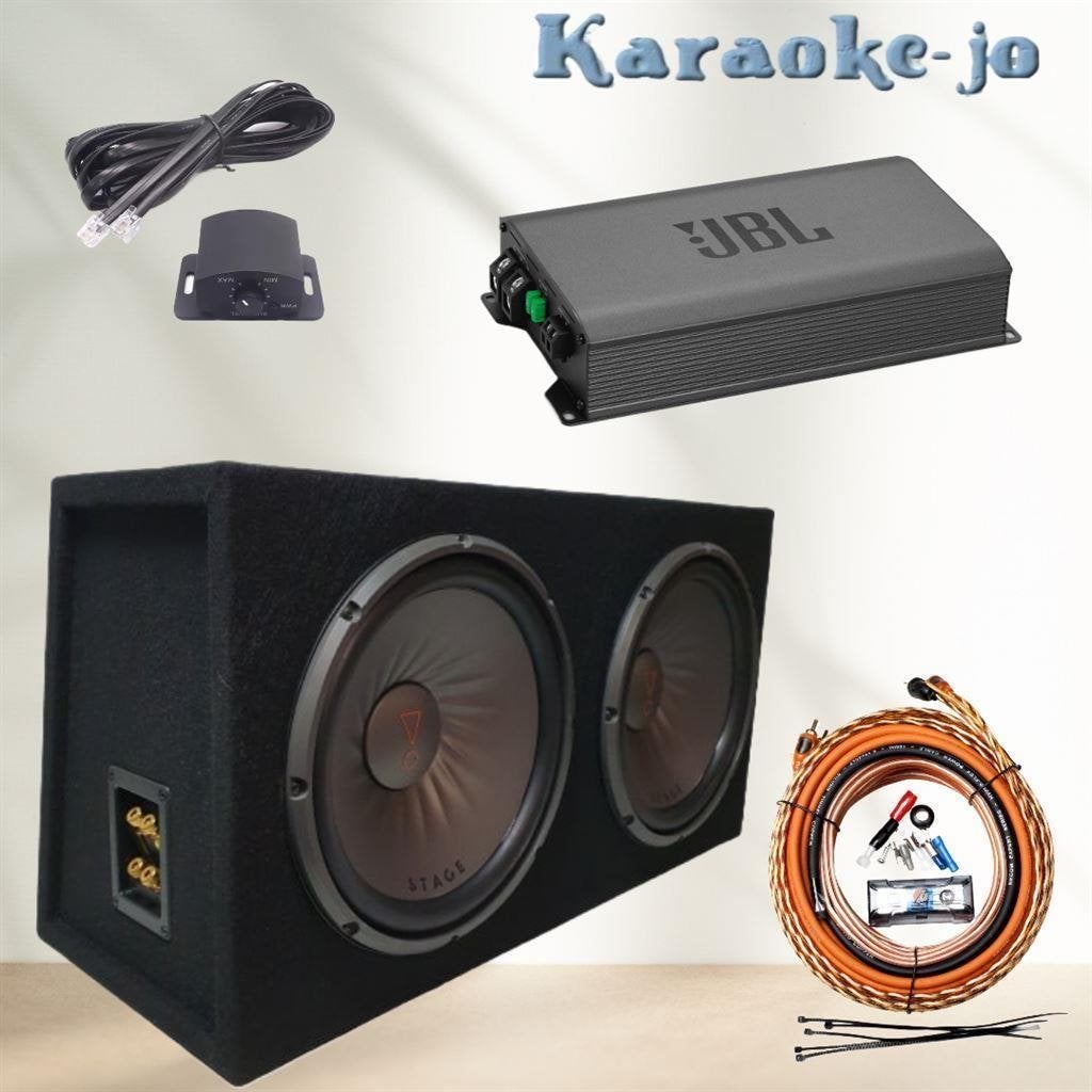 JBL Stage GT 50011 subwoofer + versterker + kabelset, Ophalen of Verzenden, Nieuw