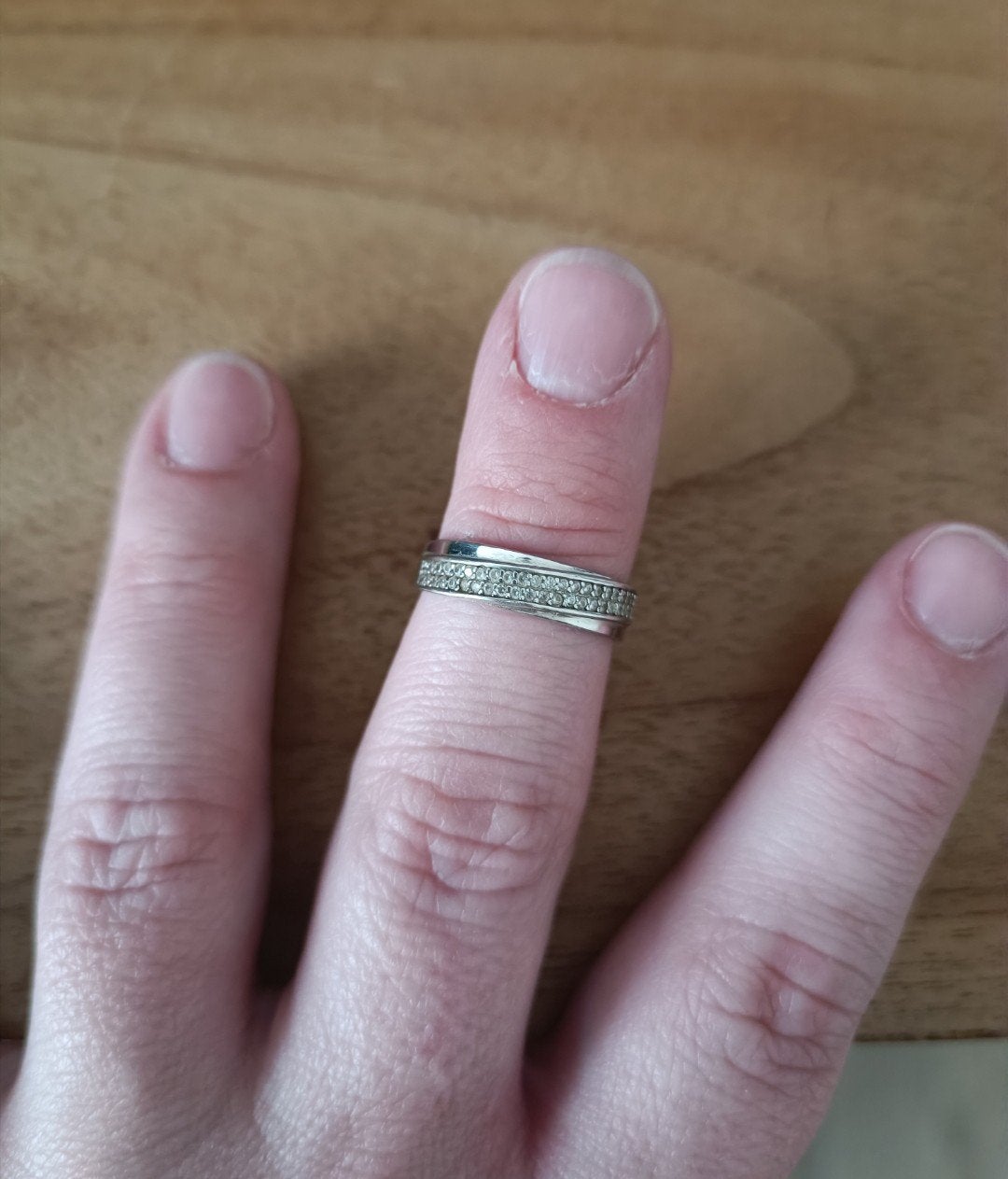 bague en argent pour femme, Enlèvement ou Envoi