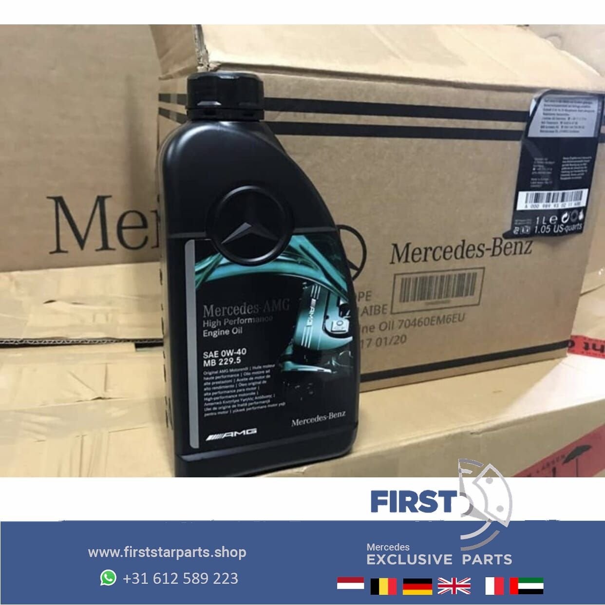 Mercedes MOTOROLIE AMG 1L A35 A45 A45S CLA35 CLA45 CLA45S C6, Auto diversen, Onderhoudsmiddelen, Ophalen of Verzenden, -, -, -
