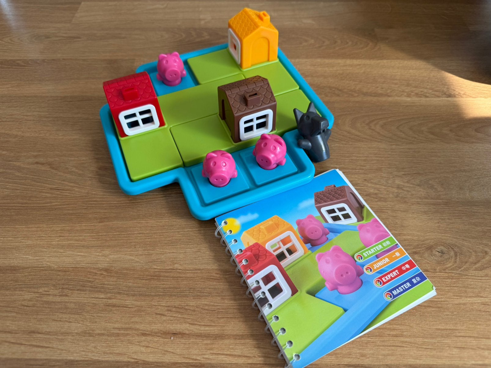 Drie kleine biggetjes spel, Ophalen, Zo goed als nieuw