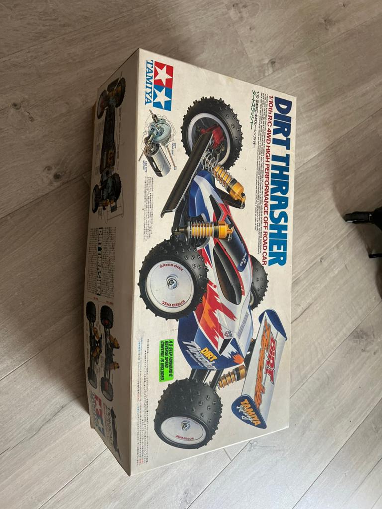 Tamiya dirt thrasher, Ophalen, Gebruikt, Tamiya