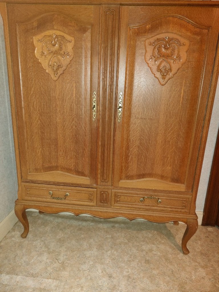 Armoire, 25 à 50 cm, Comme neuf, Enlèvement, Chêne