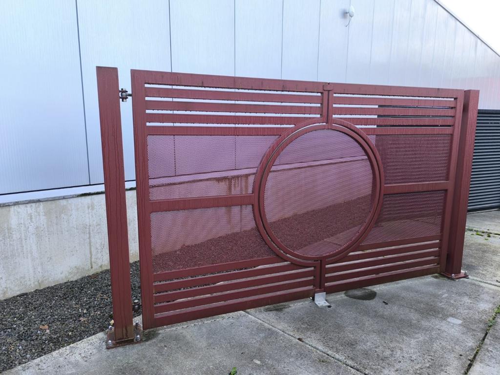 Stalen poort, Tuin en Terras, Ophalen