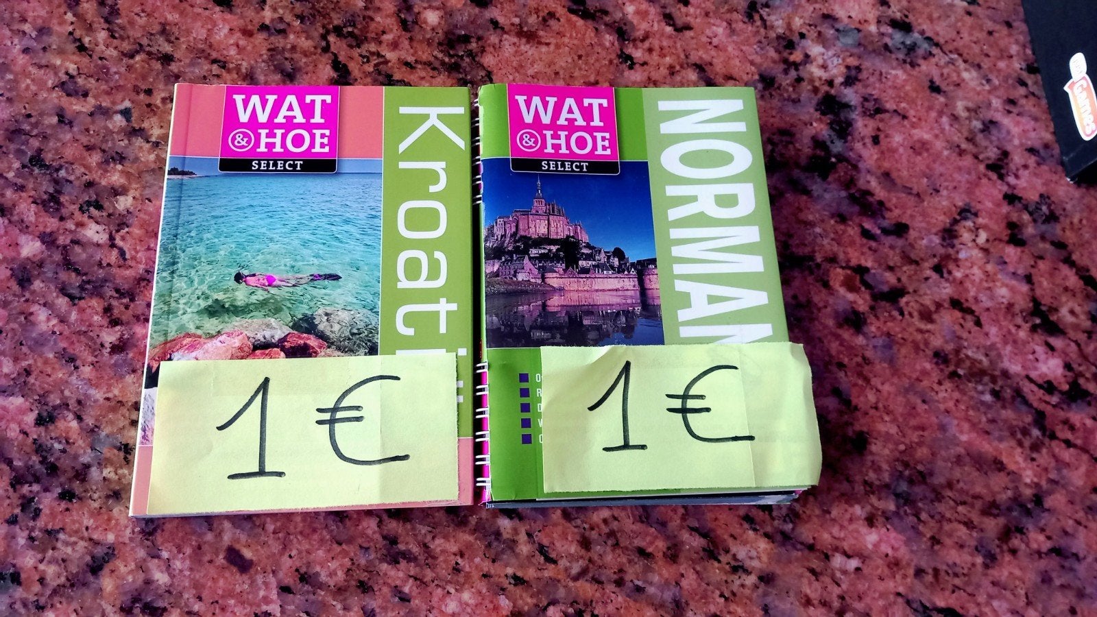 Diverse informatieve boeken, Enlèvement