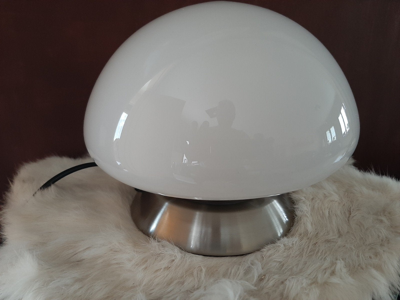 Champignonlamp, Ophalen