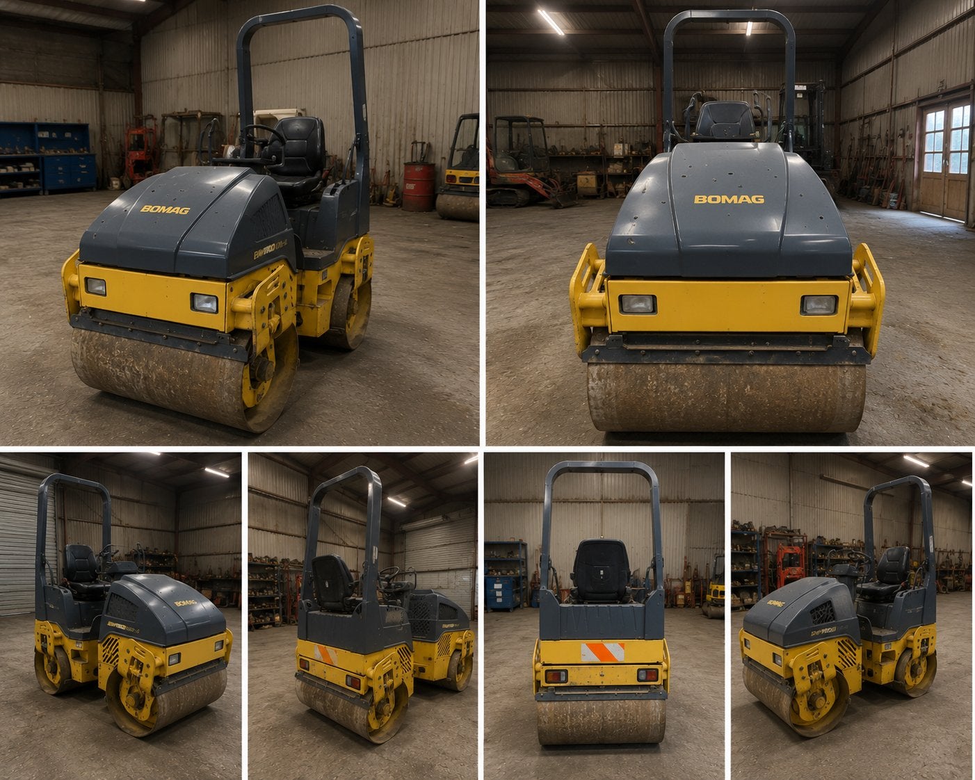 Rouleau, Bomag dumper ausa manitou 1030, Articles professionnels, Enlèvement ou Envoi, Dumper