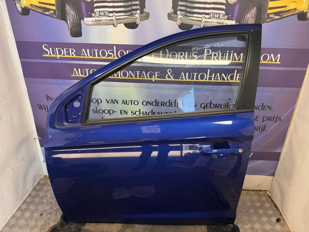 Hyundai i20 deur links voor 2008-2015 kleurcode U6, Info@fabrikant.eu, Voor, Fabrikant BV, Gebruikt