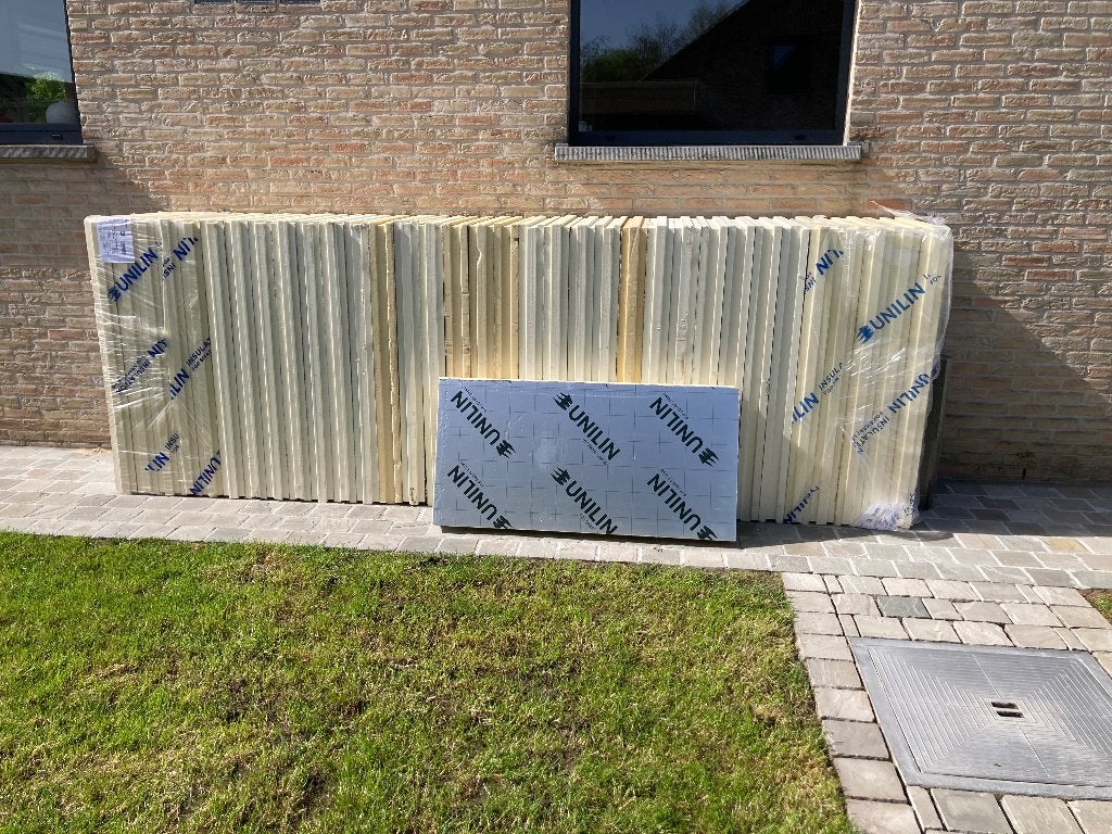 NIEUWE ISOLATIE U-THERM WALL DIKTE 10 CM 9 PAKKEN, Bricolage & Construction, Isolation & Étanchéité, 8 à 12 cm, Isolation de toiture
