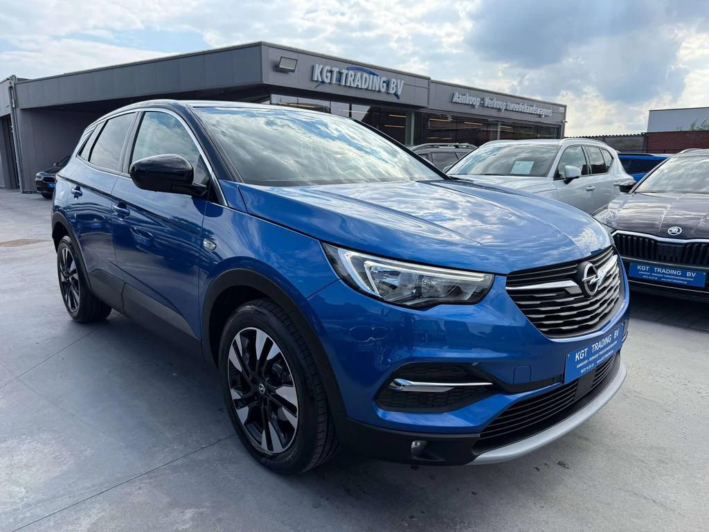 Opel Grandland X 1.2i 130PK NAVIGATIE CARPLAY CAMERA LEDER L, Autos, Achat, Entreprise, Anti démarrage, Boîte manuelle