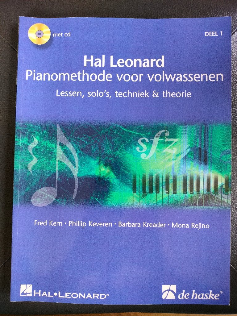 Hal Leonard Pianomethode voor Volwassenen deel 1, Ophalen