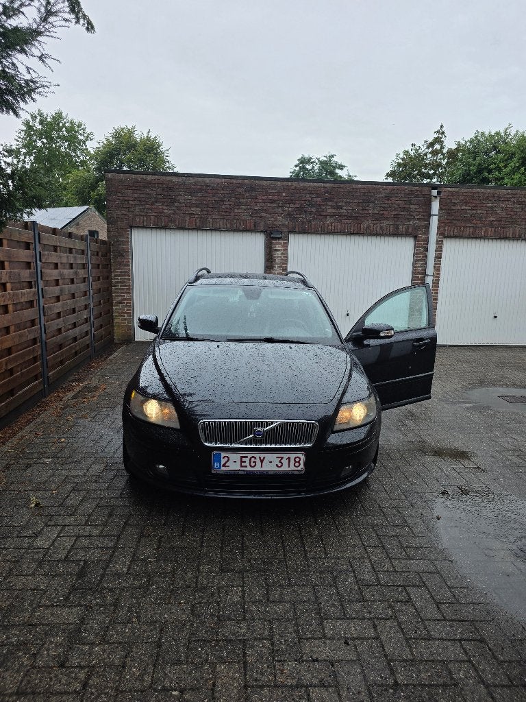 Volvo V50, Autos, Cuir, Achat, Boîte manuelle, Noir