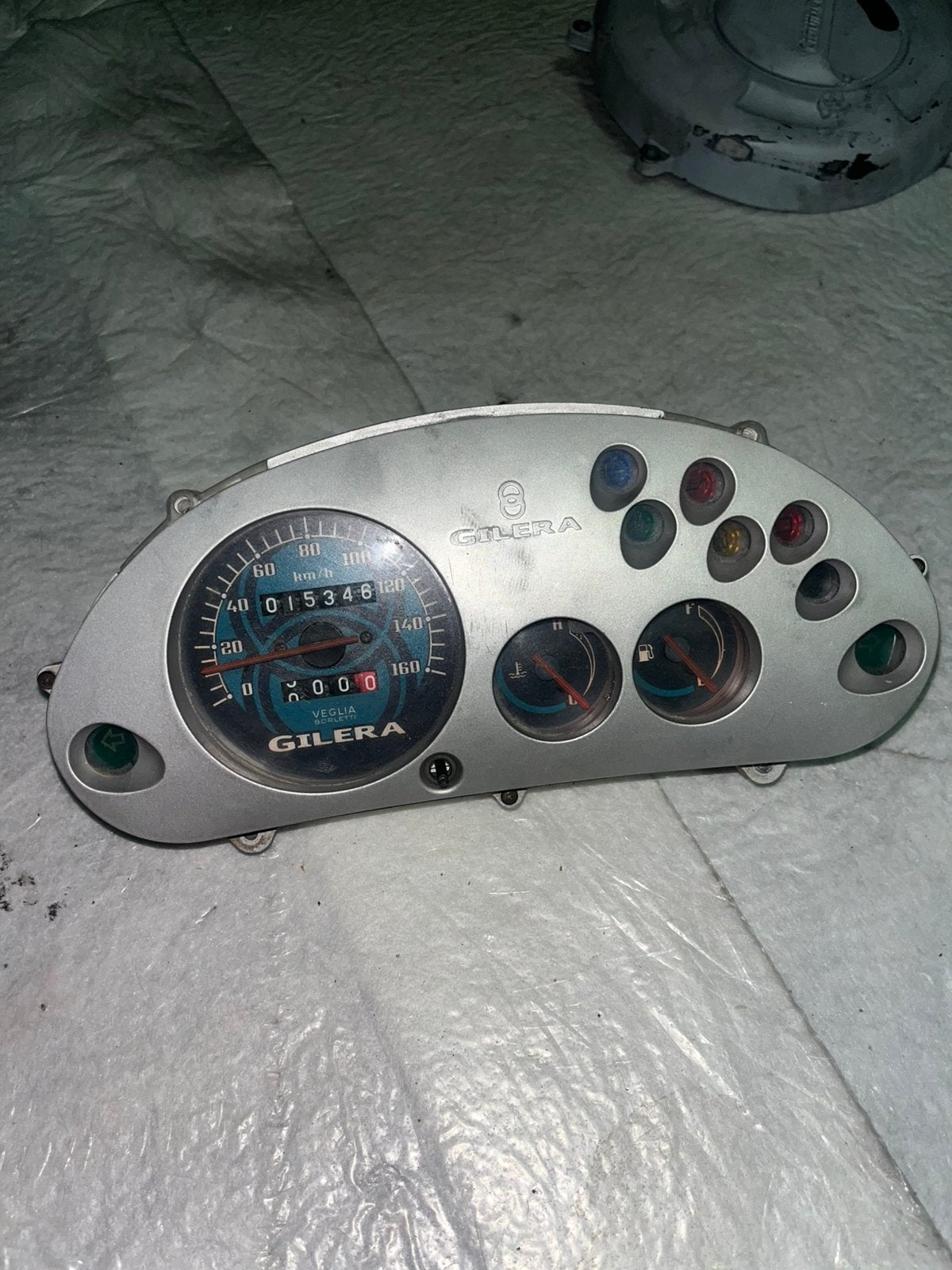 Compteur Gilera Runner 160 - Fx/Fxr, Vélos & Vélomoteurs, Pièces de cyclomoteur | Scooters, Envoi, Comme neuf, Capot, Piaggio