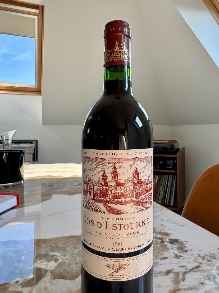 Château Cos d'Estournel 1991, Neuf, Enlèvement ou Envoi, Pleine, Vin rouge
