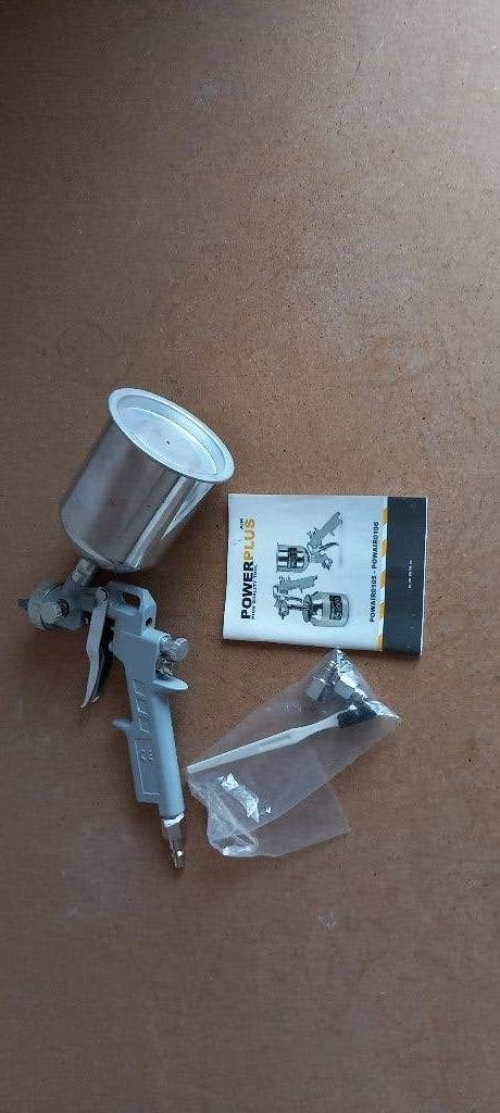 pistolet pulvérisateur power plus pour compresseur, Bricolage & Construction, Matériel de peinture, Comme neuf, Pulvérisateur de peinture ou Pompe à peinture