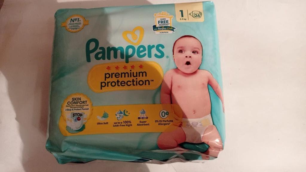 192 pampers premium protection maat 1 2-5 kg, Kinderen en Baby's, Badjes en Verzorging, Ophalen, Nieuw, Overige typen, Overige merken