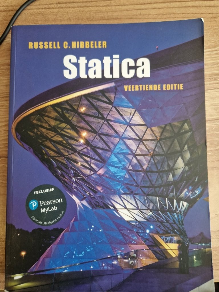statica 14 editie Russell C.Hibbeler, Boeken, Ophalen, Pearson, Zo goed als nieuw, Natuurwetenschap