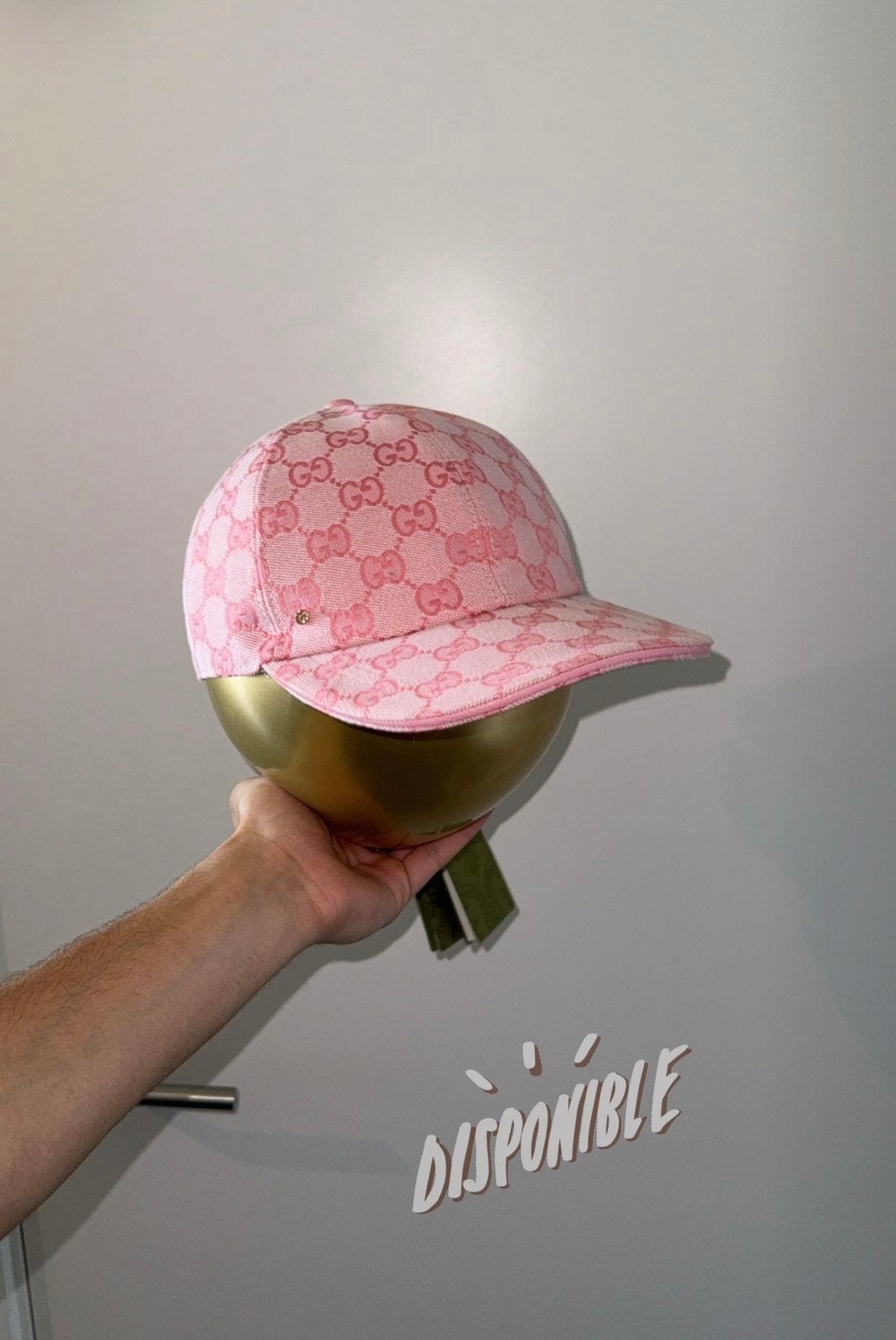 Casquette gucci rose, Enlèvement, Comme neuf, Casquette