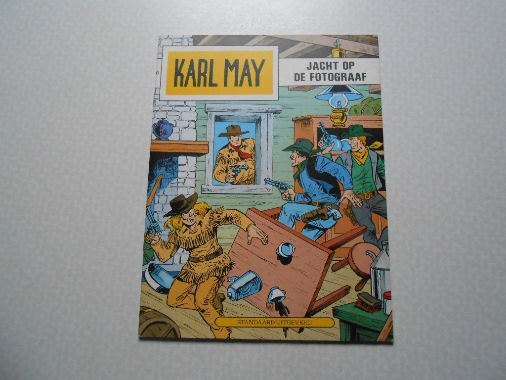 Karl May 49 Jacht op de fotograaf 1977 1 ste druk., Neuf, Enlèvement ou Envoi, Willy Vandersteen, Une BD