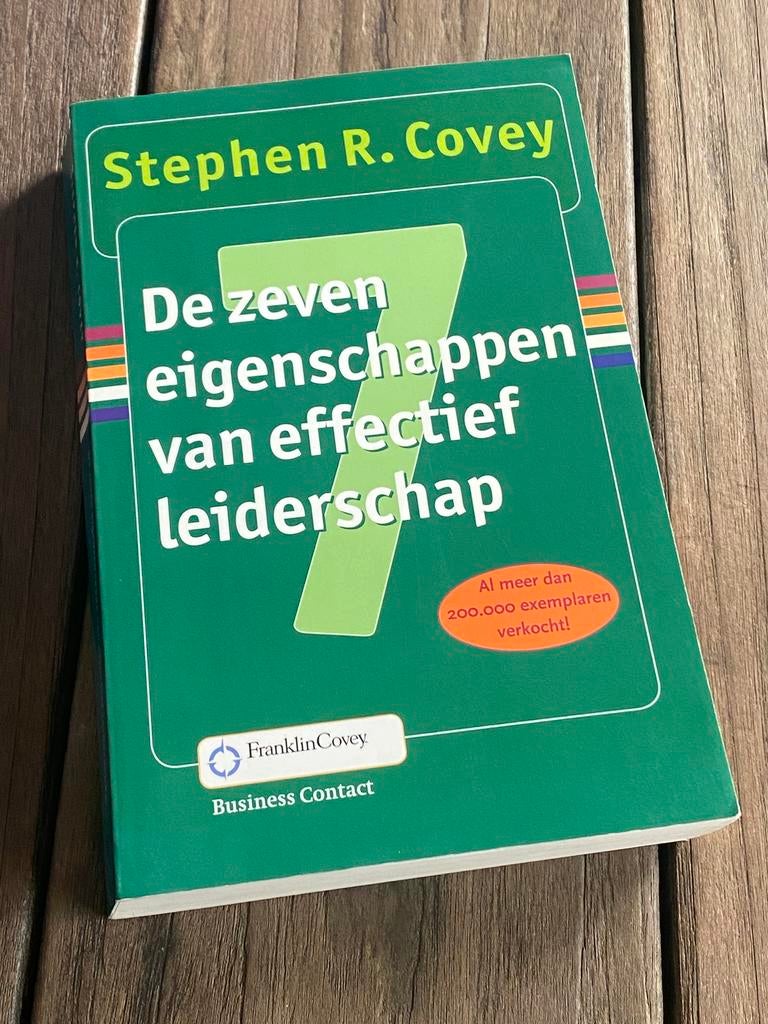 De zeven eigenschappen van effectief leiderschap, Boeken, Ophalen of Verzenden, Gelezen