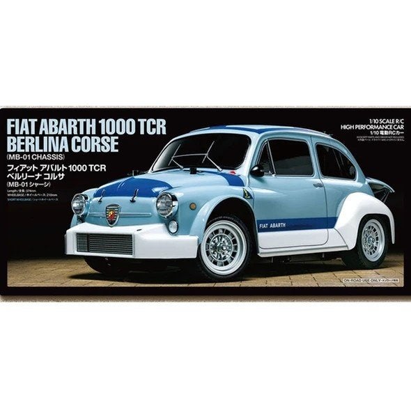 New : Fiat Abarth 1000 Tcr Berline Corse MB-01 :, Elektro, Nieuw, Ophalen of Verzenden, Schaal 1:10