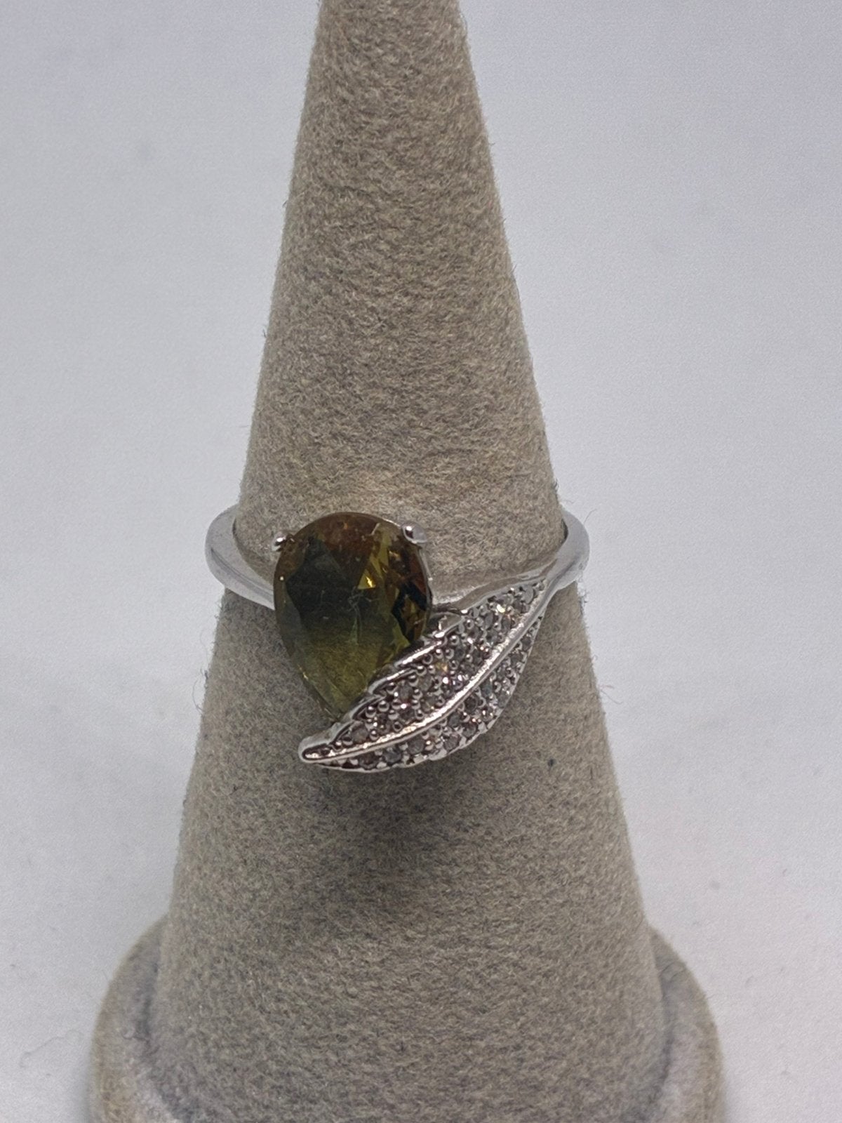 Zilveren Ring met Lab Made Zultaniet, Maat 18, Nieuw, Nieuw, Ophalen of Verzenden, 17 tot 18, Met edelsteen
