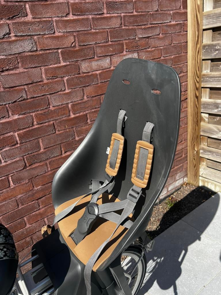Fietsstoeltje Urban Iki bruin, 0 à 18 kg, Repose-pieds, Comme neuf, Enlèvement