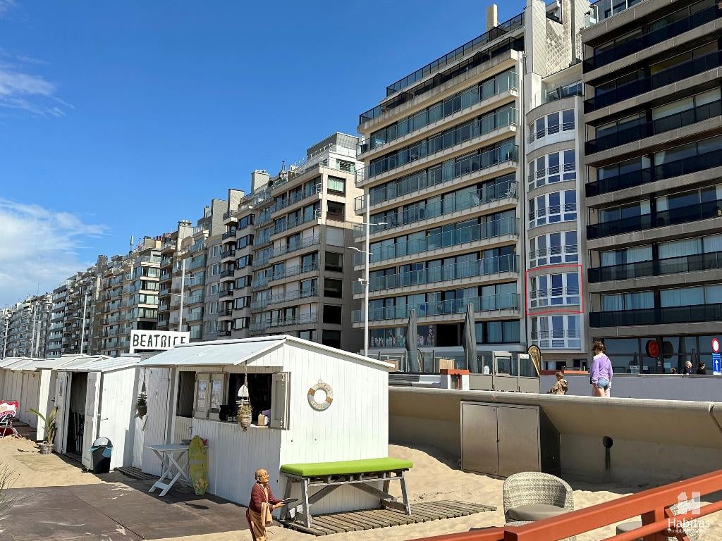 Knap vernieuwd en cosy ingericht app. met FRONTAAL ZEEZICHT, Immo, 50 m² of meer