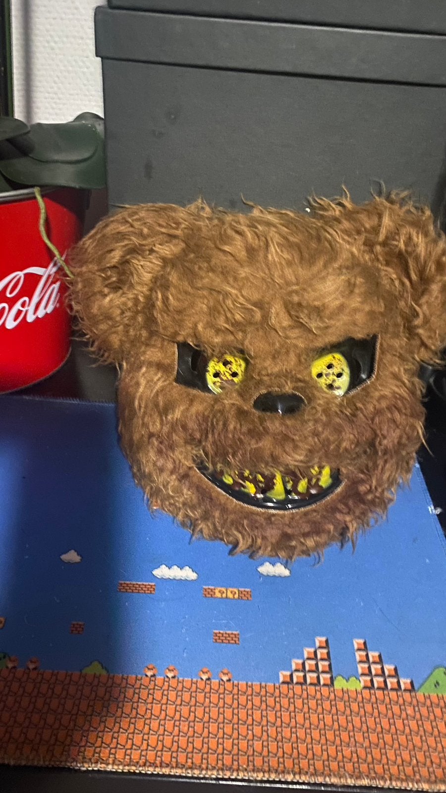 Halloween Bear-masker, Ophalen, Nieuw