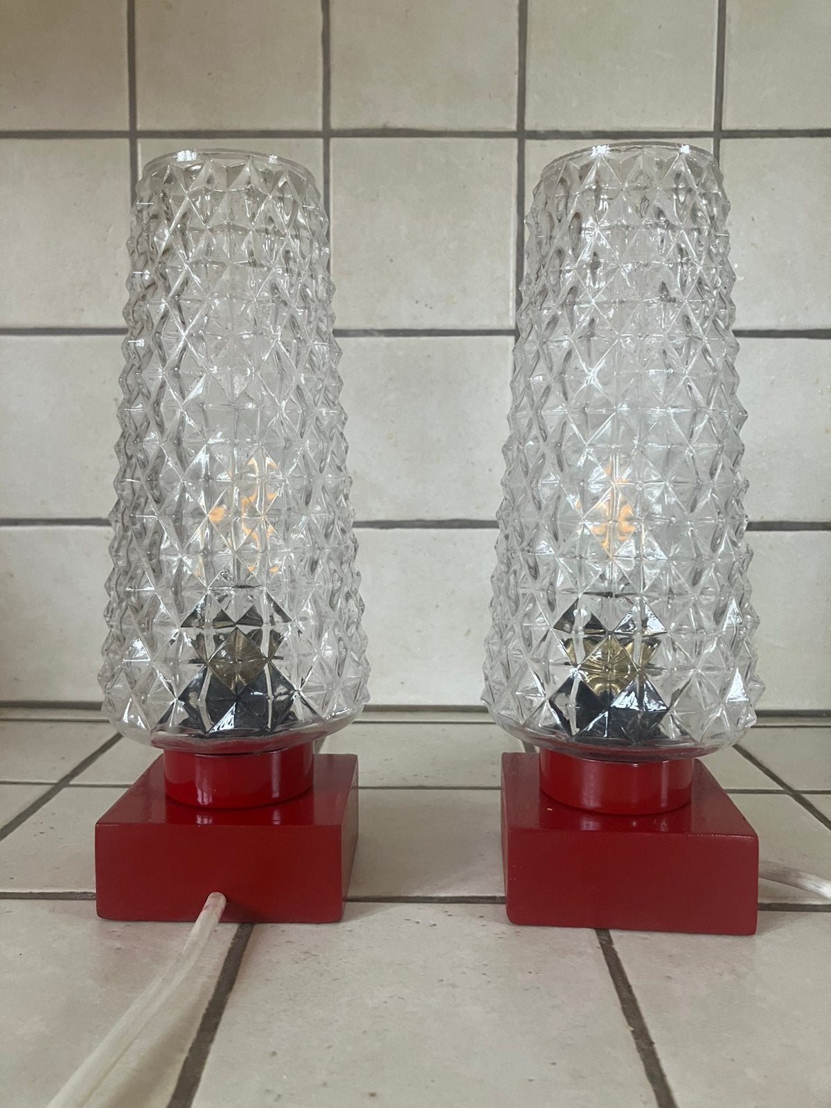 Nachtlampjes, Ophalen, Rood, Nachtlamp, E14 (klein)