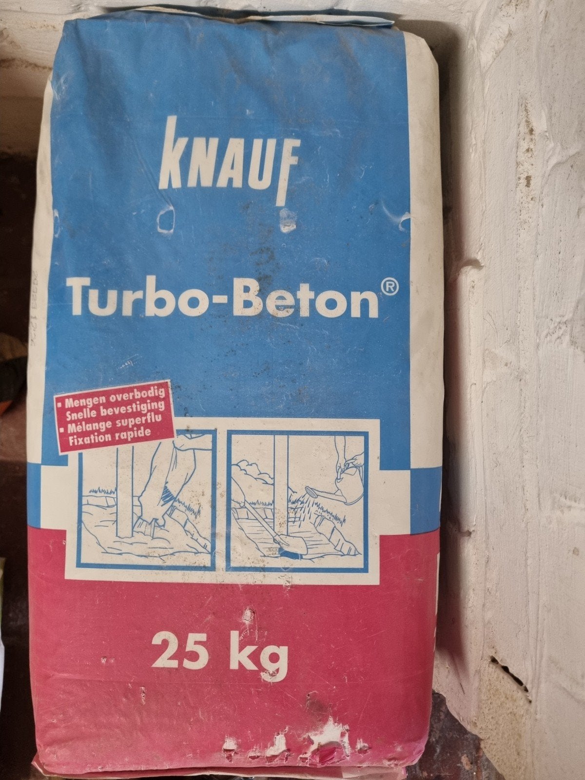turbo-beton, Ophalen, Nieuw