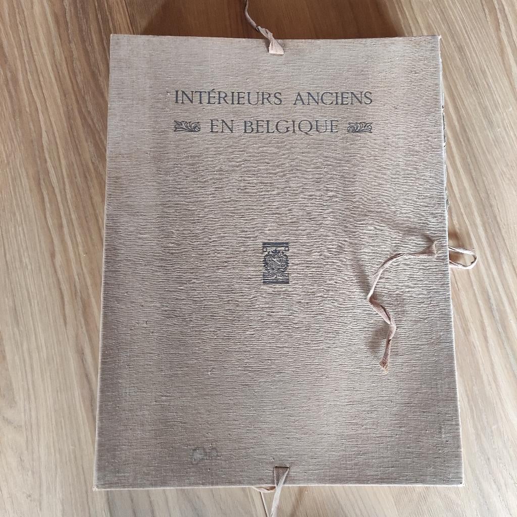 Intérieurs anciens en Belgique, Boeken, Kunst en Cultuur | Architectuur, Ophalen of Verzenden